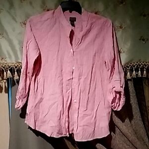 Pink Button Down Shirt